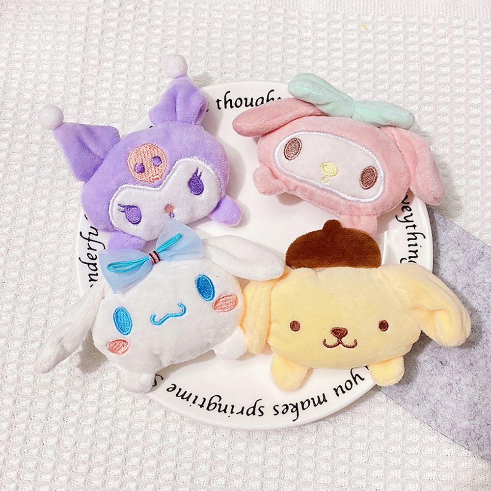 FORBETTER Trâm Cài Áo Hình Melody Phối Banh Lông Dễ Thương Phong Cách Lolita Hàn Quốc Cho Nữ