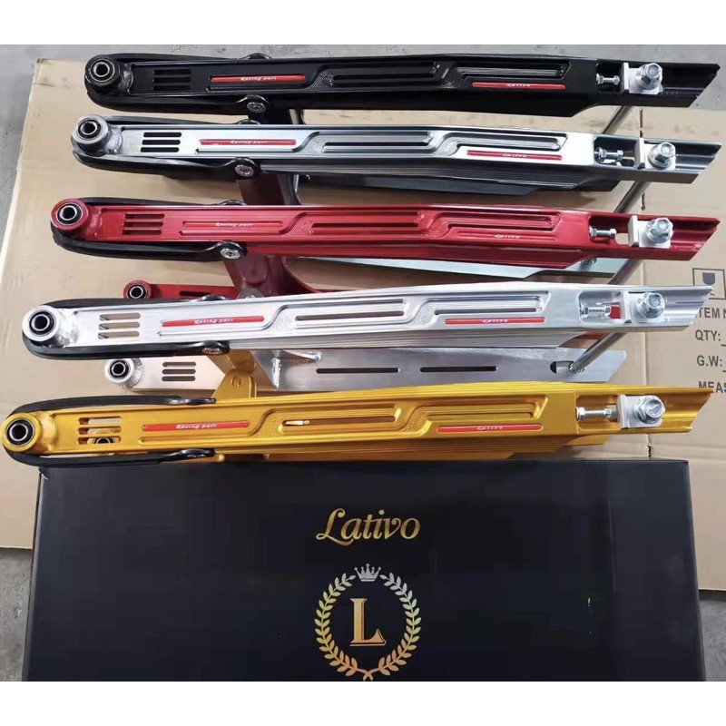 Gắp LATIVO THANH NHÔM CNC y15zr ex150 ex155 TẶNG KÈM CAO SU PASS TĂNG SÊN