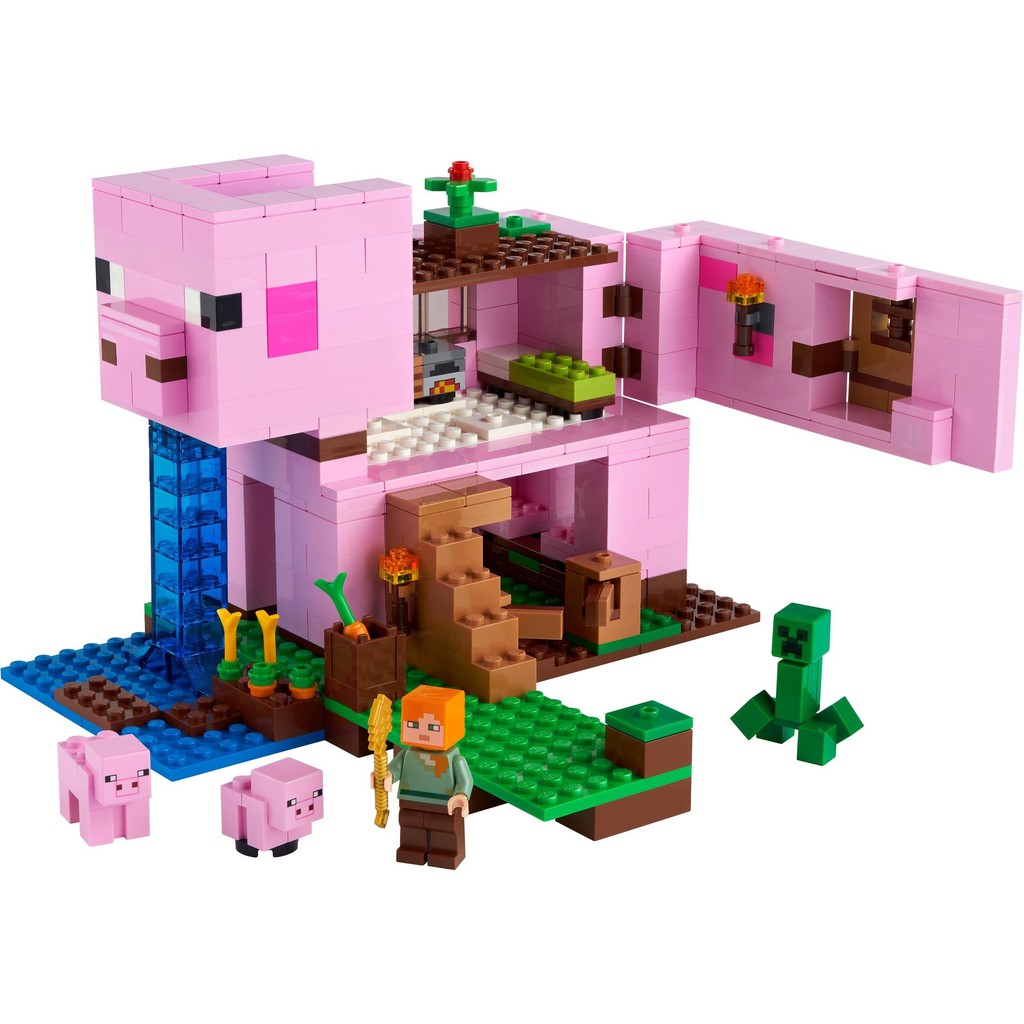 LEGO Minecraft 21170 Nhà Heo khổng lồ