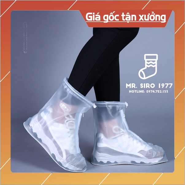 [HTSP77]Ủng bọc giày chống nước đi mưa siêu tiện lợi, bền bỉ Mrsiro1977[SIÊU SALE] Bọc giày chống thấm mưa