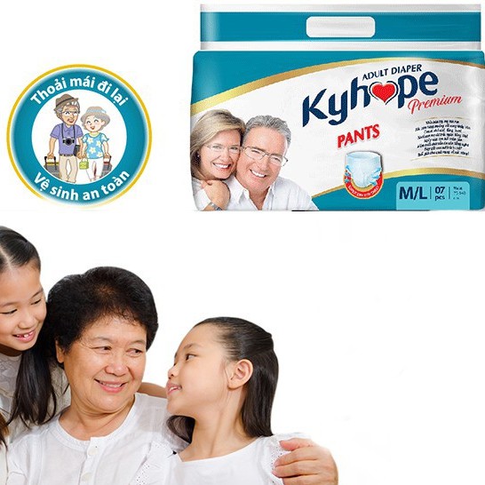 Tã quần người lớn  Kyhope 7 miếng