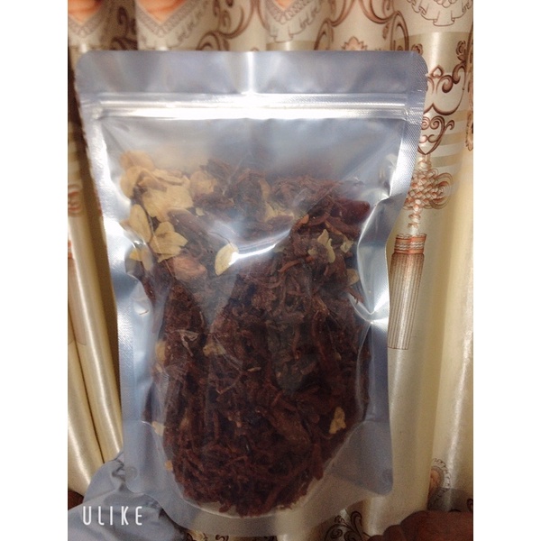 (Giá Tốt Nhất ) KHÔ HEO CHÁY TỎI LOẠI 1 THƠM NGON ( Snack Shop 96 ) | BigBuy360 - bigbuy360.vn