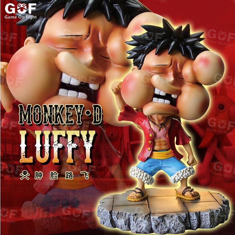 Mô hình nhân vật Luffy hoạt hình One Piece tiện dụng để trang trí