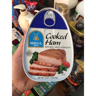 Thịt hộp giăm bông Cooked Ham Bristol Mỹ