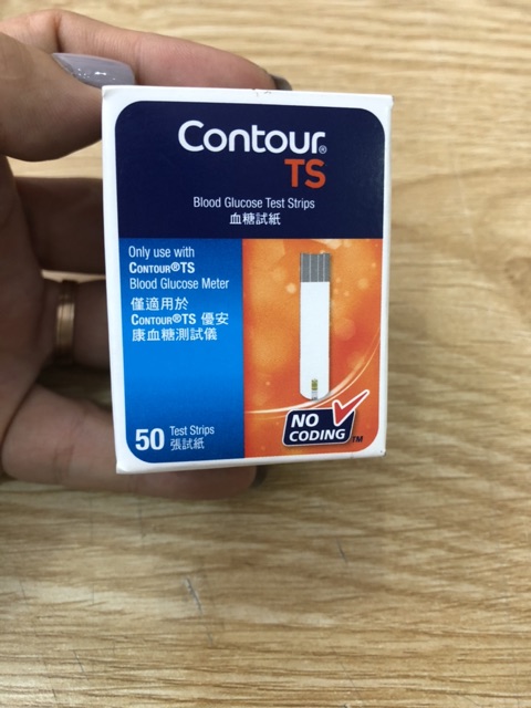 Que thử đường huyết Bayer Contour TS 25-50