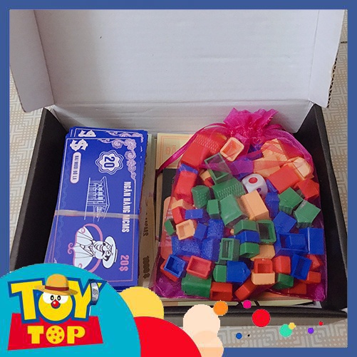 Đồ chơi cờ tỷ phú việt nam - board game tài chính việt hóa hấp dẫn
