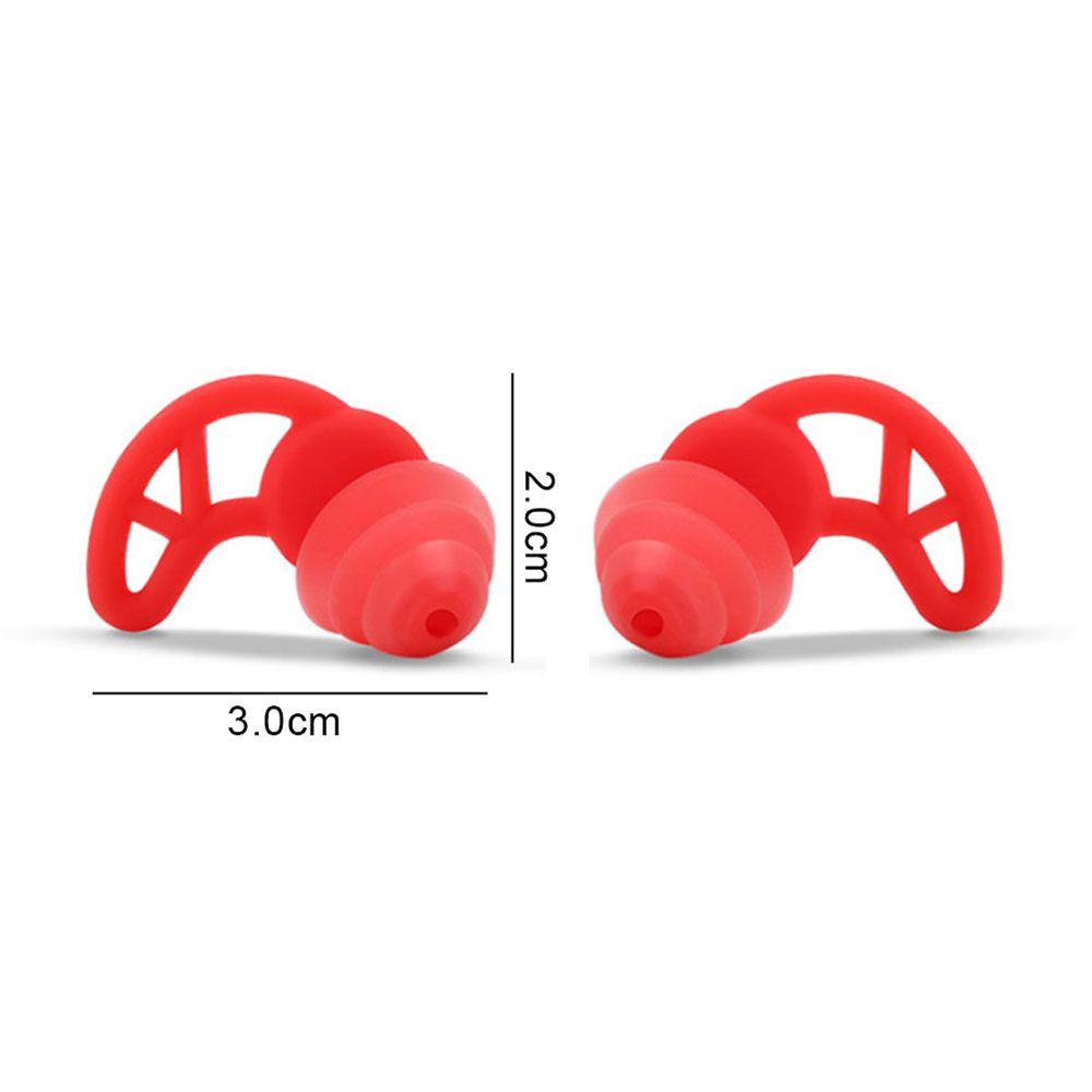 Nút Bịt Tai Bằng Silicone Ba Lớp Cách Âm Giúp Ngủ Ngon