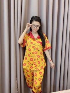 Đồ bộ pyjama bộ lửng