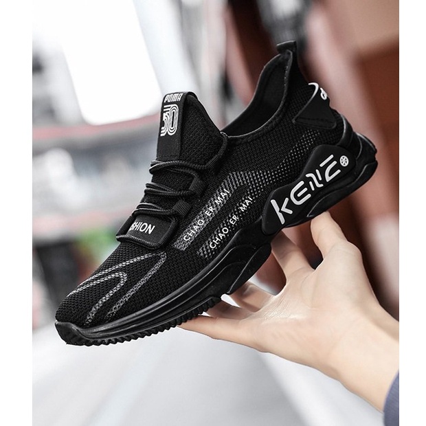 Giày nam sneaker đế mềm thoáng khí Chaokene