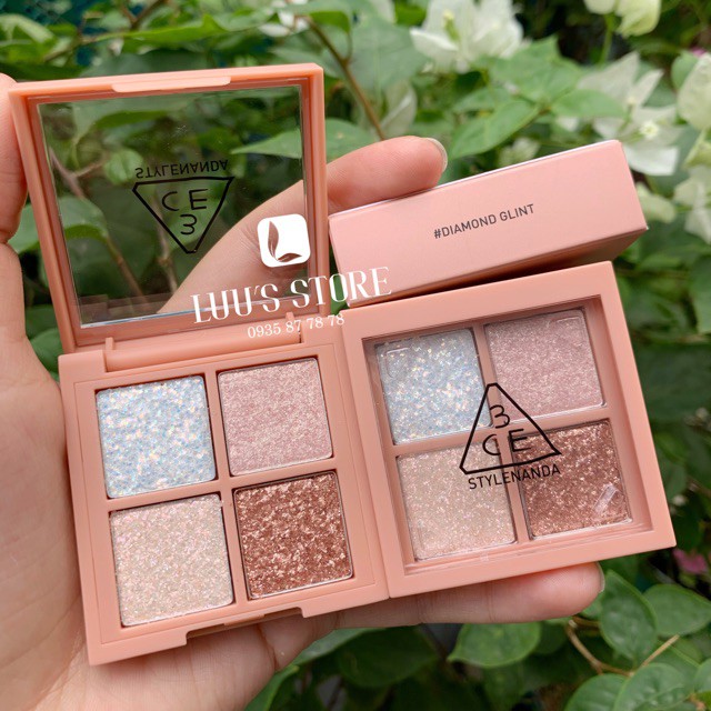 BẢNG PHẤN MẮT 4 Ô 3CE MINI MULTI EYE COLOR PALETTE