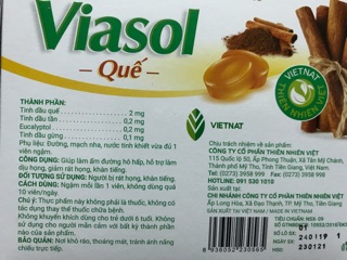 Kẹo quế Viasol