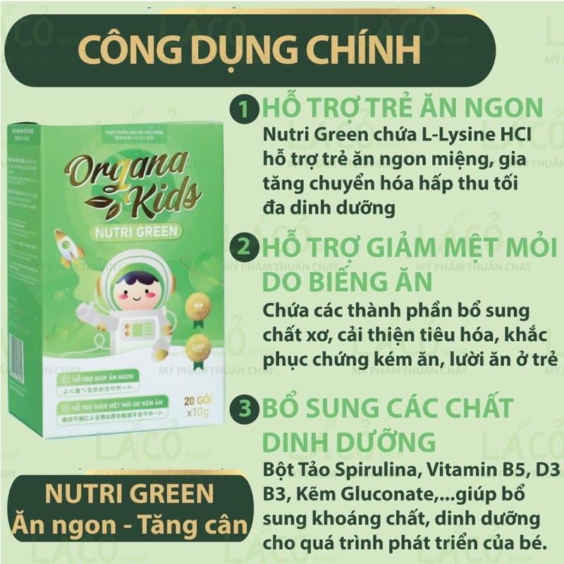 Thạch Dinh Dưỡng Giúp Bé Ăn Ngon ORGANA KIDS