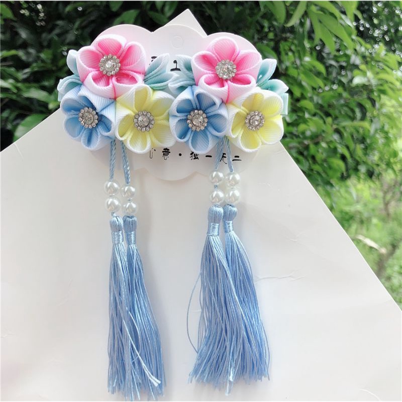 Kẹp tóc kanzashi 03