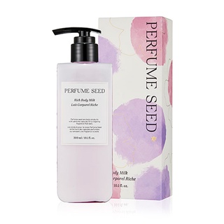 Sữa dưỡng thể dưỡng ẩm tốt trắng da thơm lâu hương nước hoa nhài The Face Shop Perfume Seed Rich Body Milk 300ml