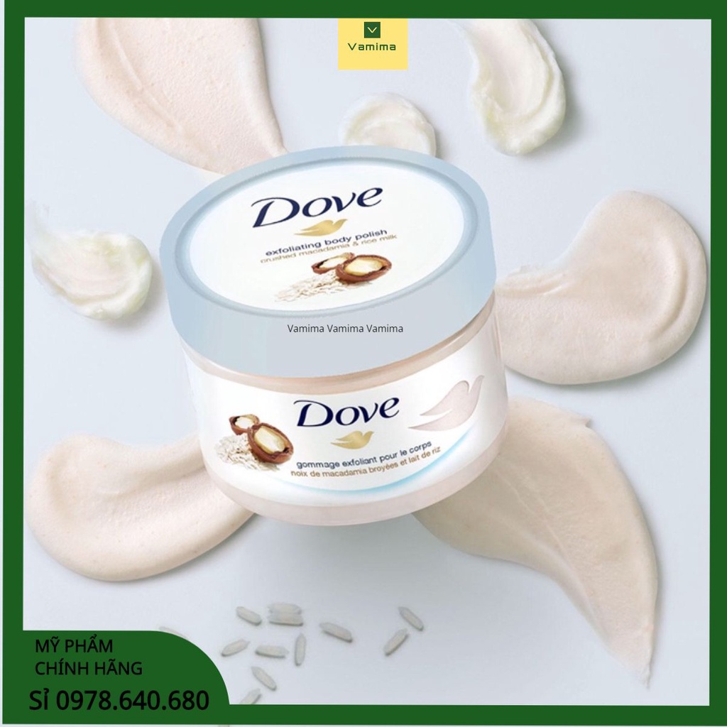 Tẩy Da Chết Body Dove Exfoliating Body Polish