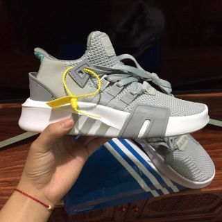 [TẶNG HỘP+TẤT] Giày thể thao giày sneaker EQT xám