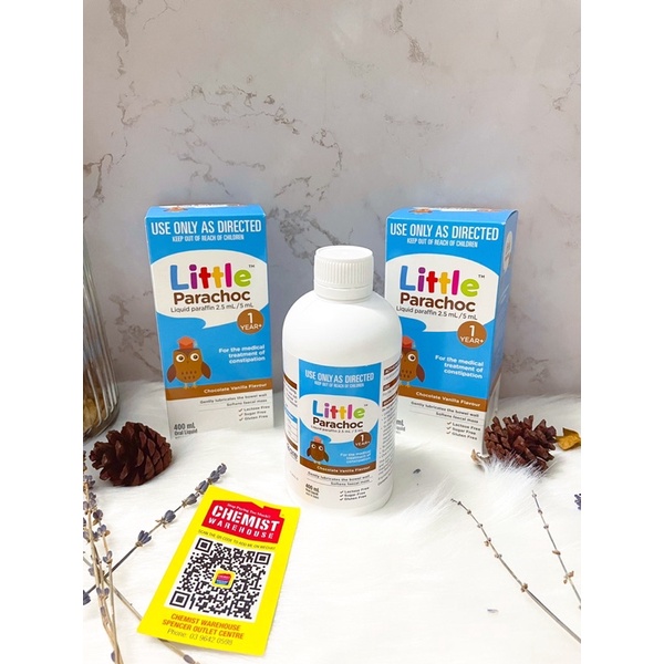 Little Parachoc 400ml liquid Paraffin Cải Thiện Tình Trạng Táo Bón Cho Bé