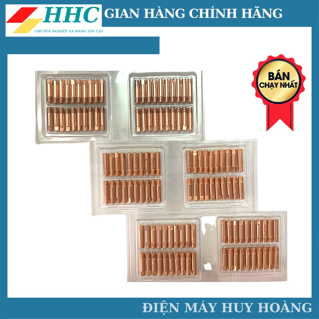 Bộ 20 bép hàn cho máy hàn mig mini dùng súng hàn AK15