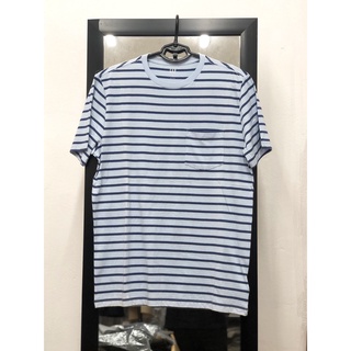 Áo phông nam GAP Cotton Everyday Blue Stripe T-Shirt
