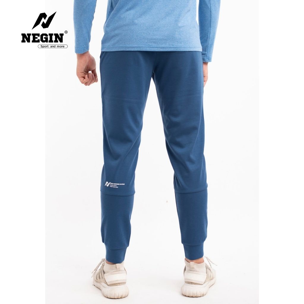 Quần Jogger Nam NEGIN Thiết Kế Ống Bo Cạp Chun Thoải Mái, Chất Vải Co Giãn Dày Dặn QJN_01