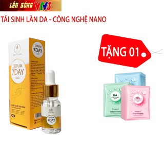 Huyết thanh truyền trắng 7 ngày olic, Serum trắng da mờ thâm nám cấp tốc
