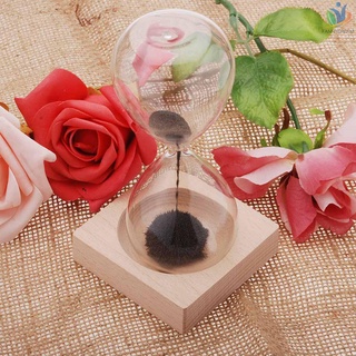 1 Đồng Hồ Cát Nam Châm Màu Đen