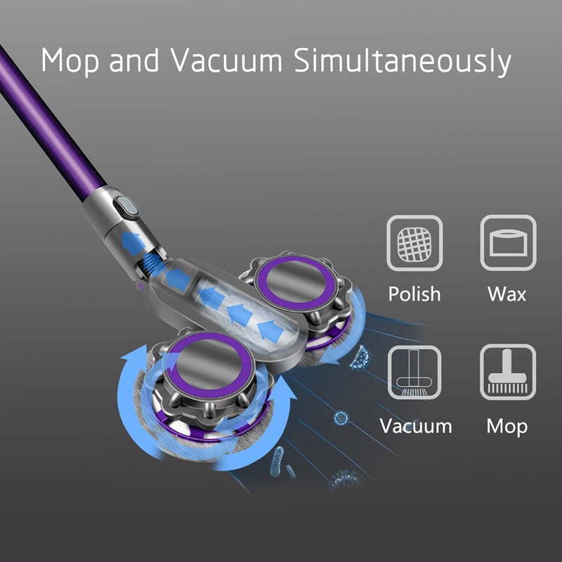 Đầu sàn điện cho Dyson V6 Animal V6 Lông mịn DC58 DC59 DC61 DC62 DC74 Bộ phận máy hút bụi Đầu lau khô ướt