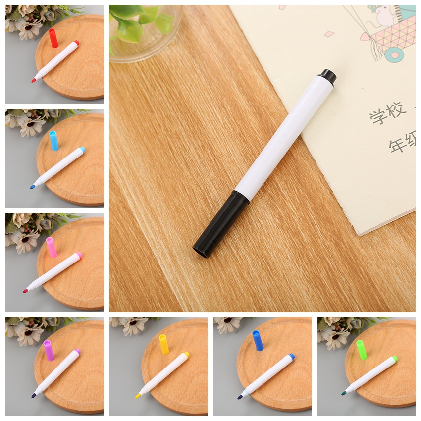 Bút lông viết trên bảng trắng có thể đổ đầy lại ngòi nhỏ tùy chọn màu sắc