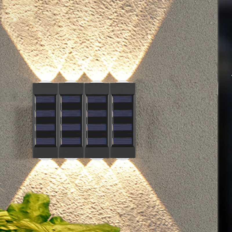 Đèn LED Sử Dụng Năng Lượng Mặt Trời Chống Thấm Nước Chiếu Sáng Lên Xuống Cầu Thang Ngoài Trời