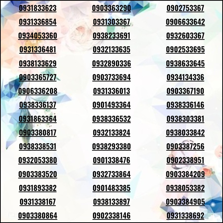 Sim đẹp miền nam xuân