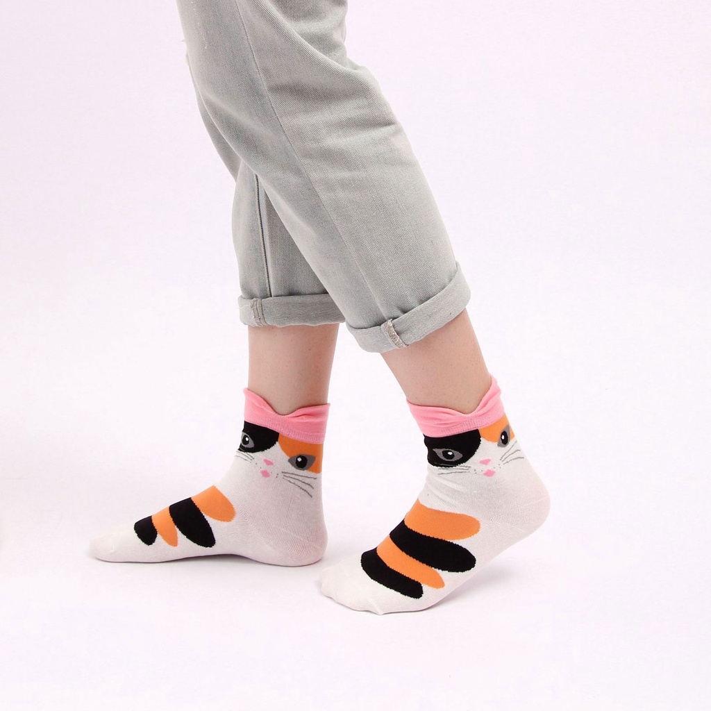 Tất nữ vớ ngắn cotton cao cấp
