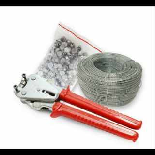 bộ kìm kẹp chì niêm phong (1 kìm -1kg hạt chì -1 cuộn 1kg dây )