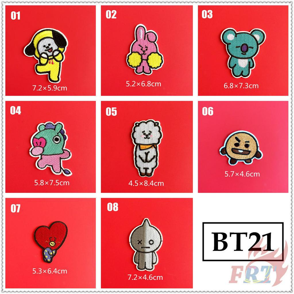 Sticker Ủi Thêu Hình Ngôi Sao Kpop