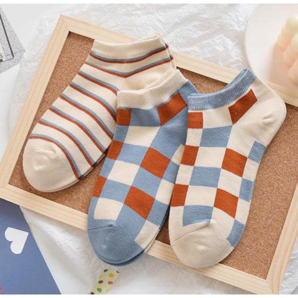 Set 6 đôi tất vớ nữ vintage hàn quốc cực xinh