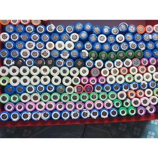 Combo 10 cell pin 18650 cũ đủ dung lượng