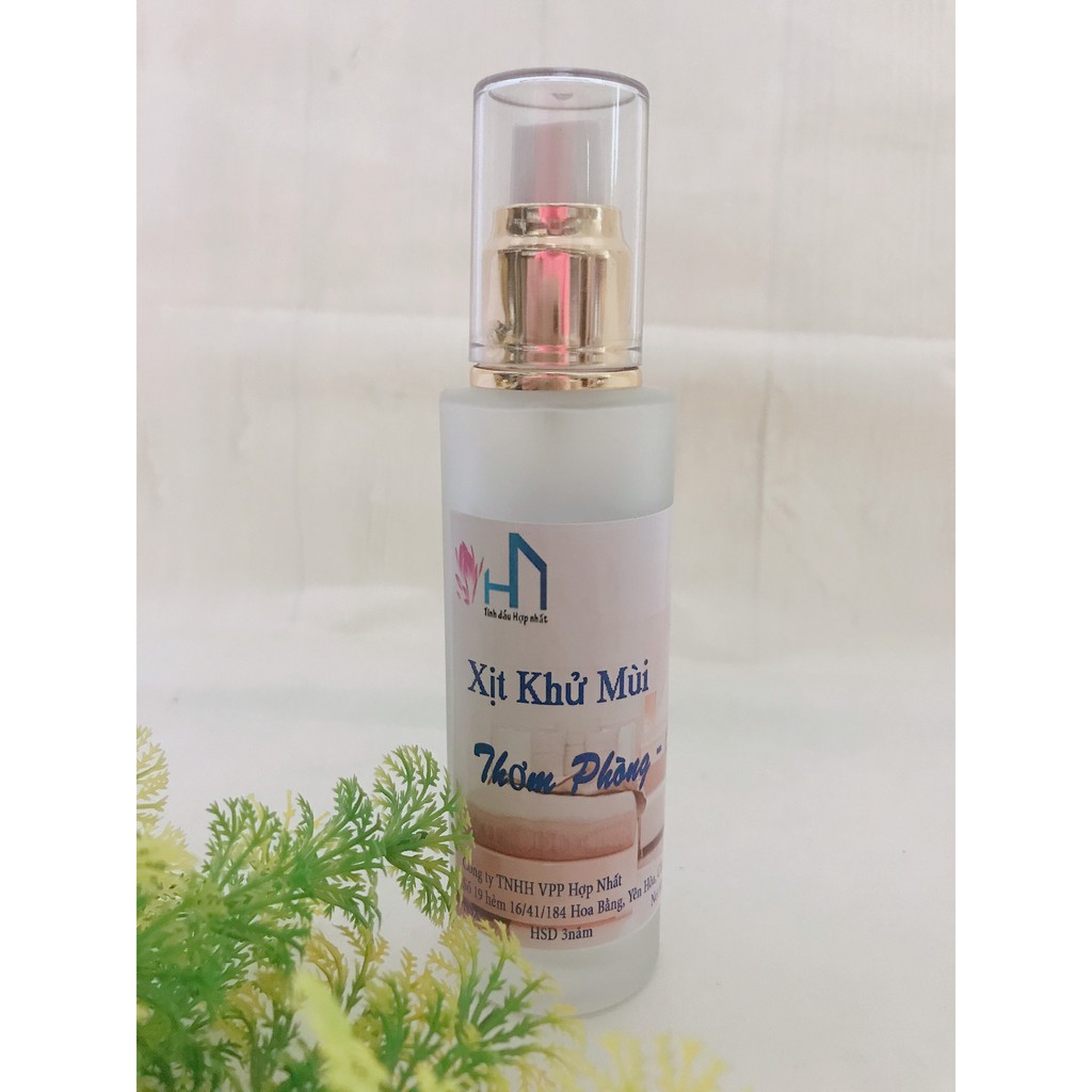 Tinh dầu xịt phòng , xe hơi hương Sả Chanh lọ 80ml mờ