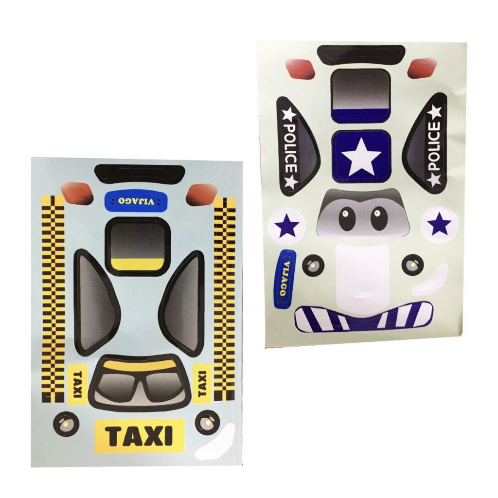 Xếp Hình Thông Minh 40 Chi Tiết Xe Taxi  - Hàng Việt Nam - VIJAGO