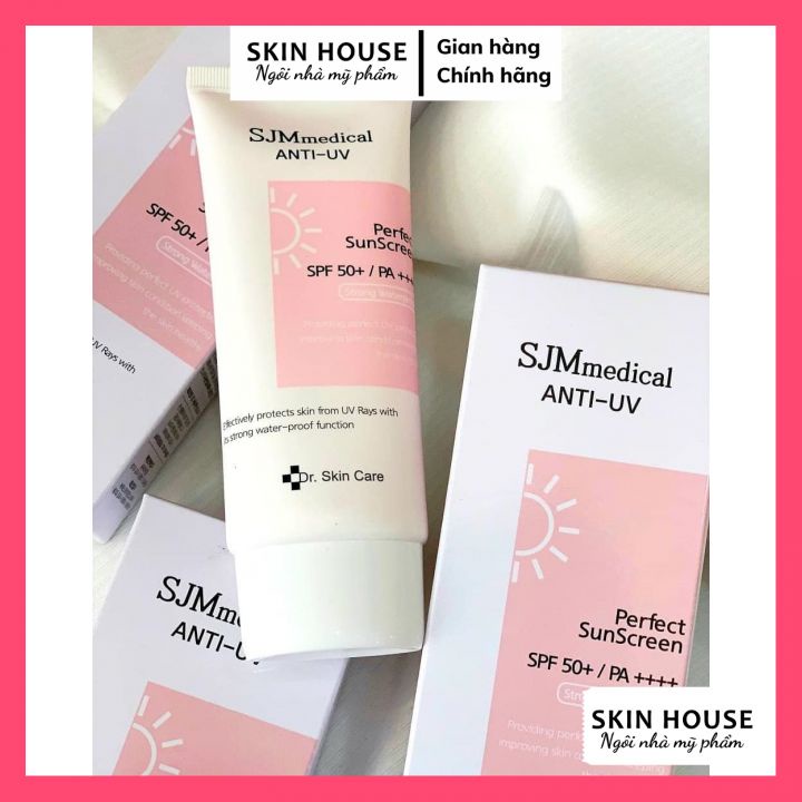 Kem Chống Nắng SJM Medical Anti UV Perfect SunScreen SPF50+/PA++++ 60g - Hàn Quốc