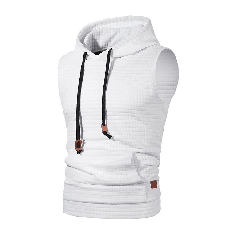 Áo Hoodie Sát Nách Tập Gym Chất Lượng Cao Thời Trang Mùa Hè Cho Nam