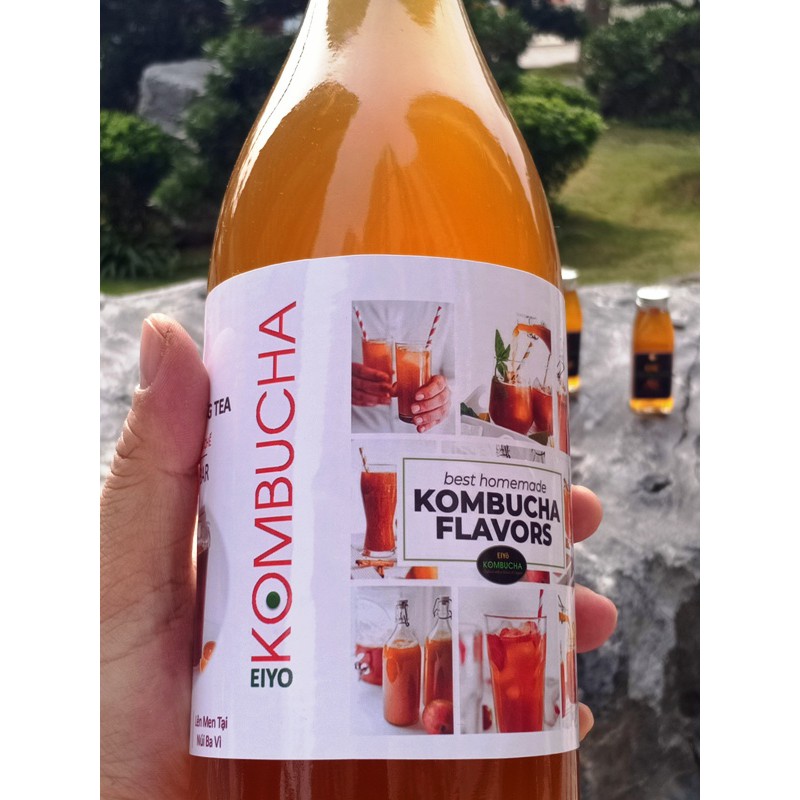 Trà KOMBUCHA OLOONG TEA - Nguyên Chất Thô (chuyên dùng cho pha chế tại Nhà &amp; Quán cà phê, quán bar, trà chanh, trà sữa)