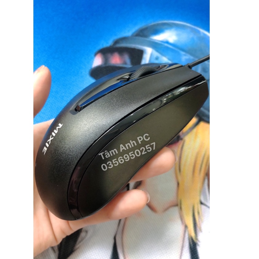 Chuột có dây Mixie M01 - M02 Hàng chính hãng , Bảo hành 12 tháng
