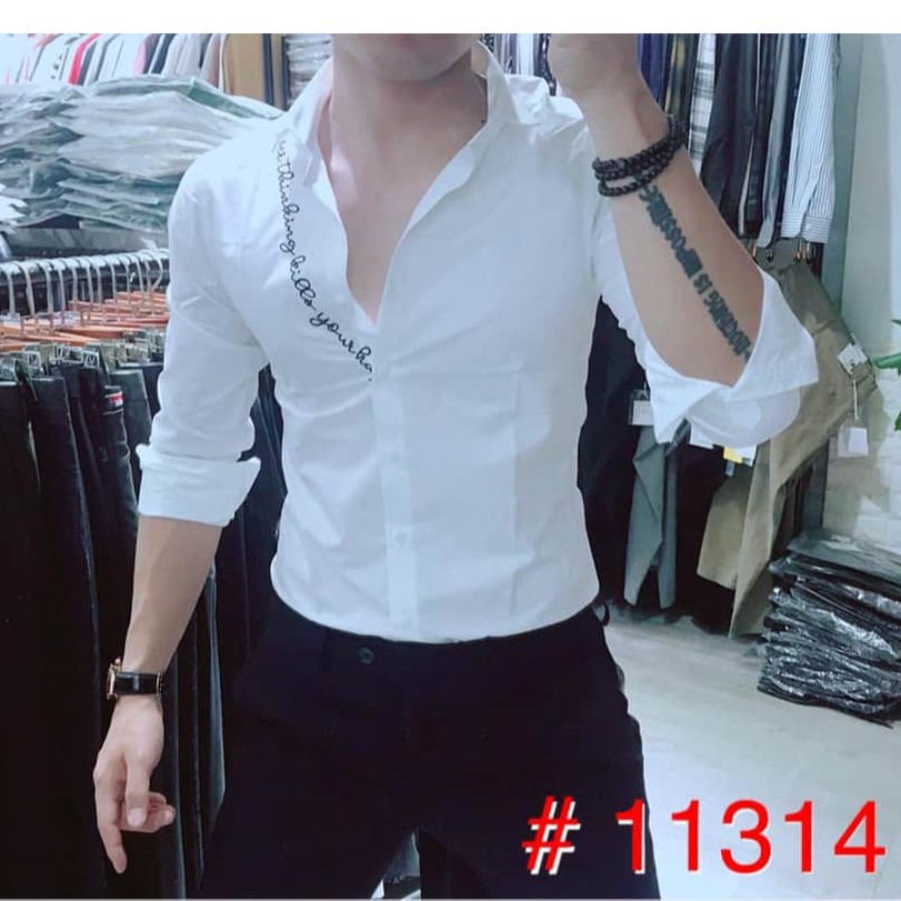 Áo Sơ Mi Nam BBR Dài Tay Chất Kate Lụa mềm không nhăn | BigBuy360 - bigbuy360.vn