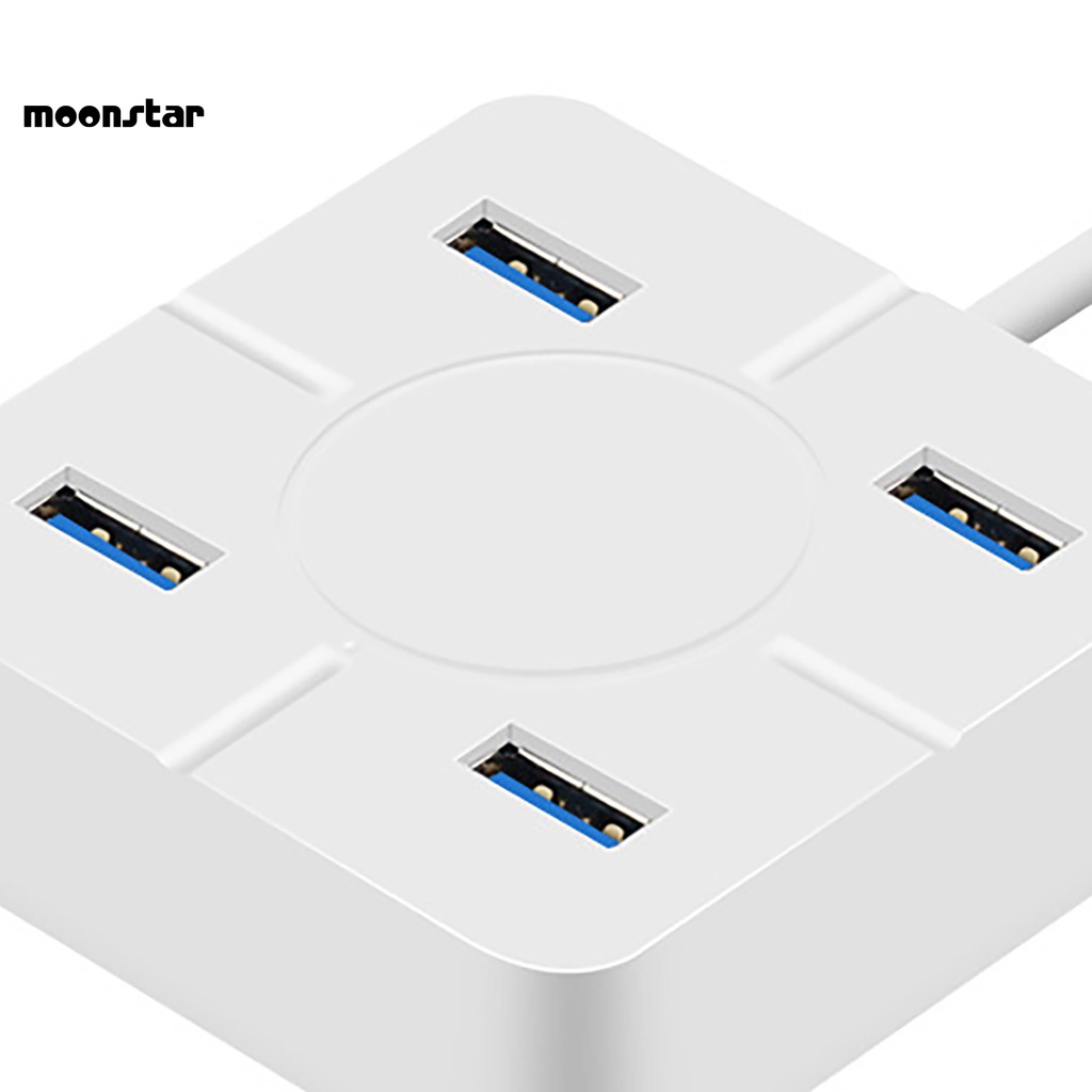 MS   Compact Docking Station 4 in 1 USB2.0 Docking Stand Plug and Play for Computer