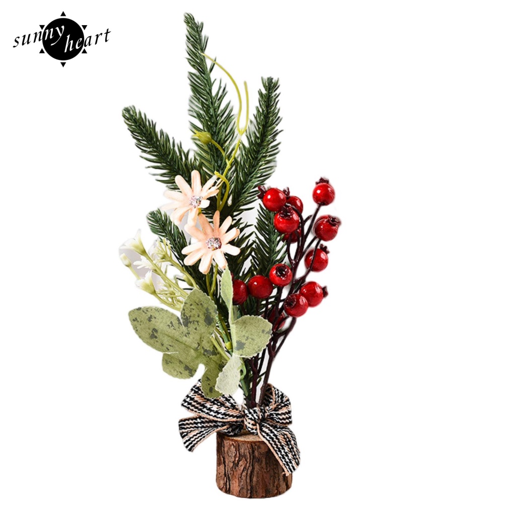 Cây Thông Mini Để Bàn Trang Trí Giáng Sinh