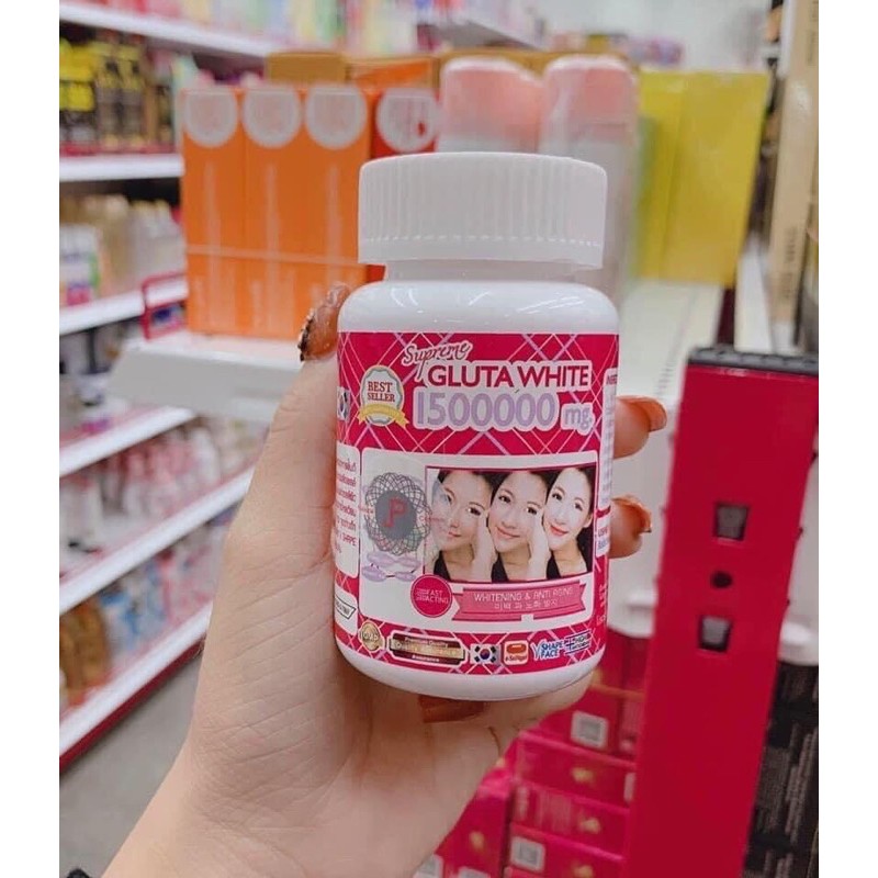 VIÊN UỐNG T R Ắ N G  D A( G L U T A  W H I T E)