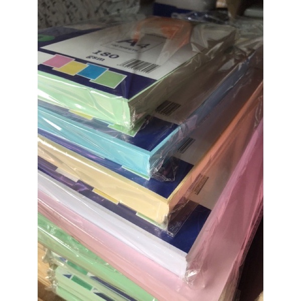 Giấy Bìa, Giấy Bìa Cứng Khổ A4 Định Lượng 180gsm Sử Dụng Để Đóng Bìa Sách, Luận Án, Tài Liệu