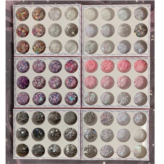 Set 12 Nhũ Mắt Kira Kira Phụ Kiện Make Up Cho Bạn Nữ Thêm Phần Lung Lịn Nổi Bật Đi Tiệc Đi Chơi Kỉ Yếu Mơ House