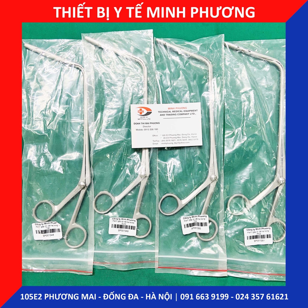 Panh gắp dị vật hạ họng các loại