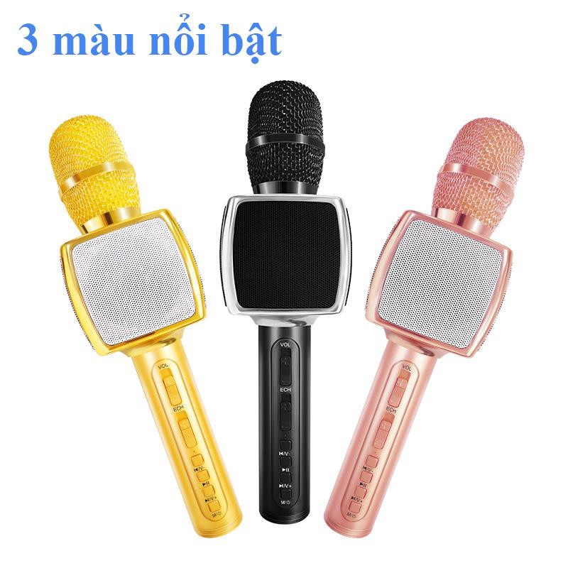 MICRO KARAOKE, MIC KHÔNG DÂY TÍCH HỢP LOA BLUETOOTH SD16 ÂM THANH CHẤT LƯỢNG CAO 2019