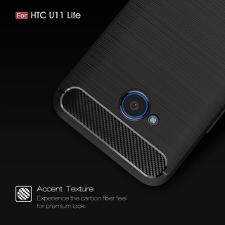 Ốp lưng cao su cho HTC U11 Lite